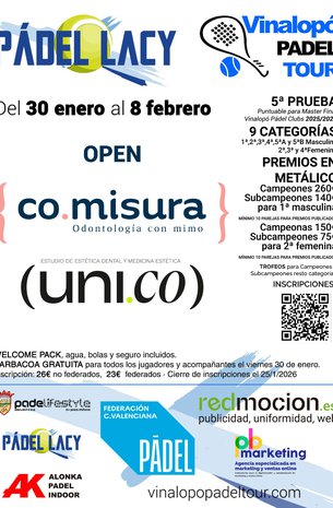 V PRUEBA CIRCUITO VPT OPEN CO.MISURA & UNI.CO